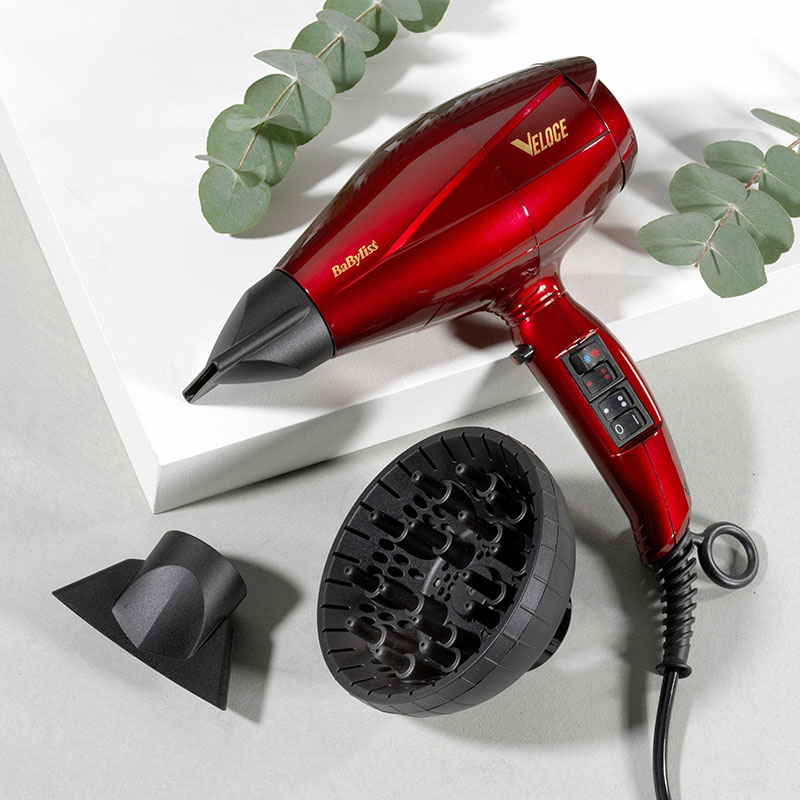 BaByliss Asciugacapelli Digitale Veloce 2200W Made in Italy